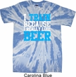 Mens Fitness Shirt I Train For Beer Twist Tie Dye Tee T-shirt