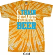 Mens Fitness Shirt I Train For Beer Twist Tie Dye Tee T-shirt