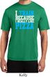 Mens Fitness Shirt I Train For Pizza Moisture Wicking Tee