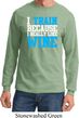 Mens Fitness Shirt I Train For Wine Long Sleeve Tee T-Shirt