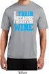 Mens Fitness Shirt I Train For Wine Moisture Wicking Tee T-Shirt