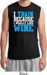 Mens Fitness Shirt I Train For Wine Muscle Tee T-Shirt