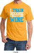 Mens Fitness Shirt I Train For Wine Tee T-Shirt