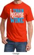 Mens Fitness Shirt I Train For Wine Tee T-Shirt