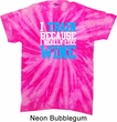 Mens Fitness Shirt I Train For Wine Twist Tie Dye Tee T-shirt