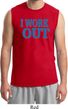 Mens Fitness Shirt I Work Out Muscle Tee T-Shirt