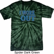 Mens Fitness Shirt I Work Out Spider Tie Dye Tee T-shirt