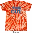 Mens Fitness Shirt I Work Out Twist Tie Dye Tee T-shirt