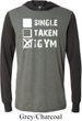 Mens Fitness Shirt Single Taken At The Gym Lightweight Hoodie Tee
