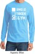 Mens Fitness Shirt Single Taken At The Gym Long Sleeve Tee T-Shirt