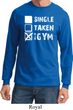 Mens Fitness Shirt Single Taken At The Gym Long Sleeve Tee T-Shirt