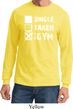 Mens Fitness Shirt Single Taken At The Gym Long Sleeve Tee T-Shirt
