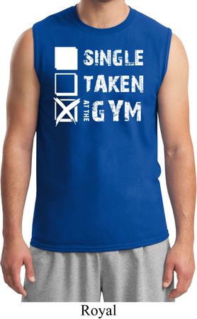 Mens Fitness Shirt Single Taken At The Gym Muscle Tee T-Shirt