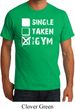 Mens Fitness Shirt Single Taken At The Gym Organic Tee T-Shirt