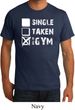 Mens Fitness Shirt Single Taken At The Gym Organic Tee T-Shirt