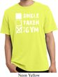 Mens Fitness Shirt Single Taken At The Gym Pigment Dyed Tee T-Shirt