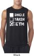 Mens Fitness Shirt Single Taken At The Gym Sleeveless Tee T-Shirt