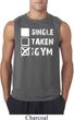 Mens Fitness Shirt Single Taken At The Gym Sleeveless Tee T-Shirt