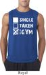 Mens Fitness Shirt Single Taken At The Gym Sleeveless Tee T-Shirt
