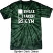 Mens Fitness Shirt Single Taken At The Gym Spider Tie Dye Tee T-shirt