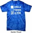 Mens Fitness Shirt Single Taken At The Gym Spider Tie Dye Tee T-shirt