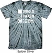 Mens Fitness Shirt Single Taken At The Gym Spider Tie Dye Tee T-shirt