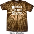 Mens Fitness Shirt Single Taken At The Gym Spider Tie Dye Tee T-shirt
