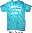 Mens Fitness Shirt Single Taken At The Gym Spider Tie Dye Tee T-shirt