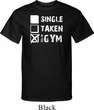 Mens Fitness Shirt Single Taken At The Gym Tall Tee T-Shirt