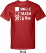 Mens Fitness Shirt Single Taken At The Gym Tall Tee T-Shirt