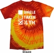 Mens Fitness Shirt Single Taken At The Gym Tie Dye Tee T-shirt