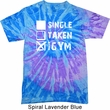 Mens Fitness Shirt Single Taken At The Gym Tie Dye Tee T-shirt