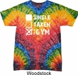 Mens Fitness Shirt Single Taken At The Gym Tie Dye Tee T-shirt