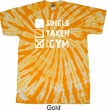 Mens Fitness Shirt Single Taken At The Gym Twist Tie Dye Tee T-shirt