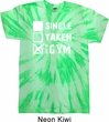 Mens Fitness Shirt Single Taken At The Gym Twist Tie Dye Tee T-shirt