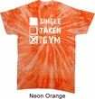 Mens Fitness Shirt Single Taken At The Gym Twist Tie Dye Tee T-shirt
