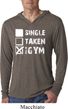 Mens Fitness Shirt Single Taken Gym Lightweight Hoodie Tee T-Shirt