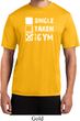 Mens Fitness Shirt Single Taken Gym Moisture Wicking Tee T-Shirt