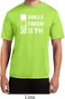 Mens Fitness Shirt Single Taken Gym Moisture Wicking Tee T-Shirt