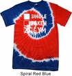 Mens Fitness Shirt Single Taken Gym Patriotic Tie Dye Tee T-shirt