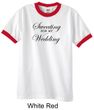 Mens Fitness Shirt Sweating For My Wedding Ringer Tee T-Shirt