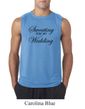 Mens Fitness Shirt Sweating For My Wedding Sleeveless Tee T-Shirt