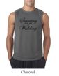 Mens Fitness Shirt Sweating For My Wedding Sleeveless Tee T-Shirt
