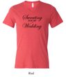 Mens Fitness Shirt Sweating For My Wedding Tri Blend V-neck Tee