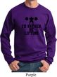 Mens Fitness Sweatshirt I Rather Be Lifting Sweat Shirt