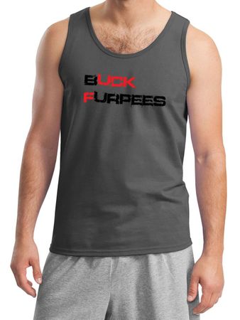 Mens Fitness Tanktop Buck Furpees Tank Top