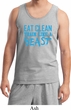 Mens Fitness Tanktop Eat Clean Train Like a Beast Tank Top