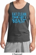 Mens Fitness Tanktop Eat Clean Train Like a Beast Tank Top