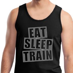 Mens Fitness Tanktop Eat Sleep Train Tank Top Mens Fitness Tanktop Eat Sleep Train Tank Top