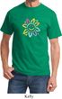 Mens Flower Shirt Sunflower Tee T-Shirt